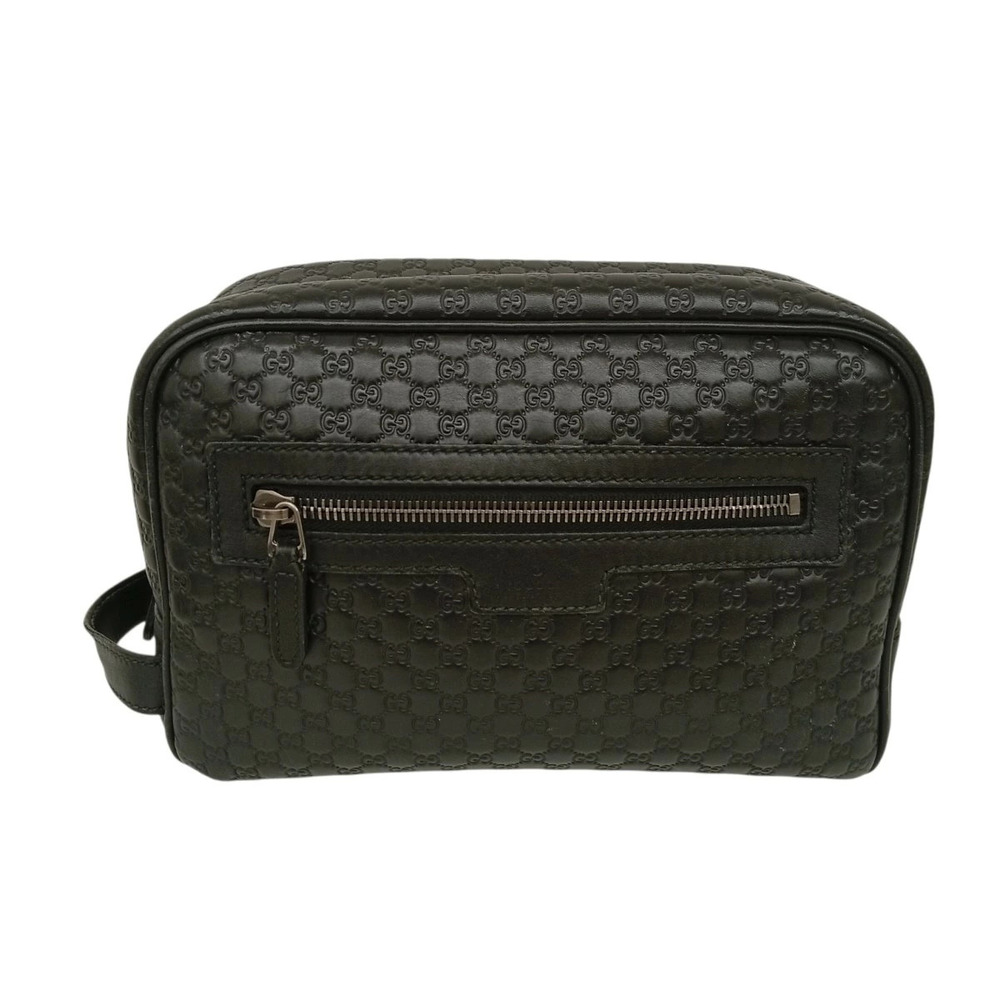 Gucci Guccissima Leather Waist Sling Bag Yellow Black